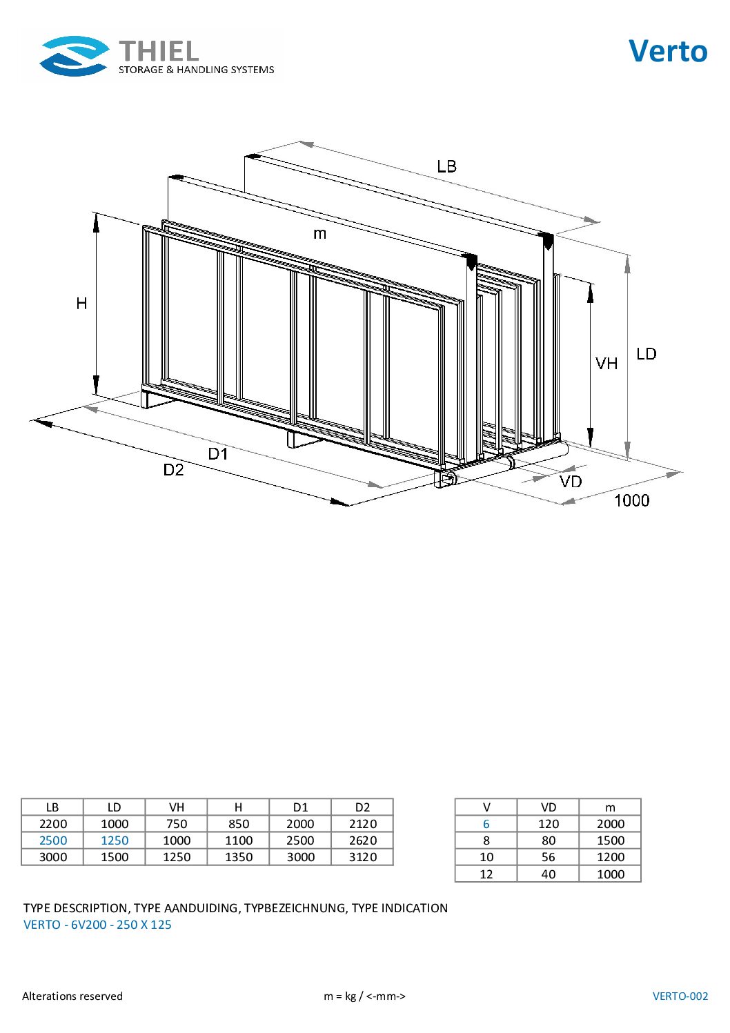 Verto Platenmagazijn 10 vakken - Afbeelding 2