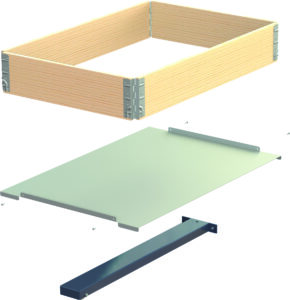 pallet collar kit