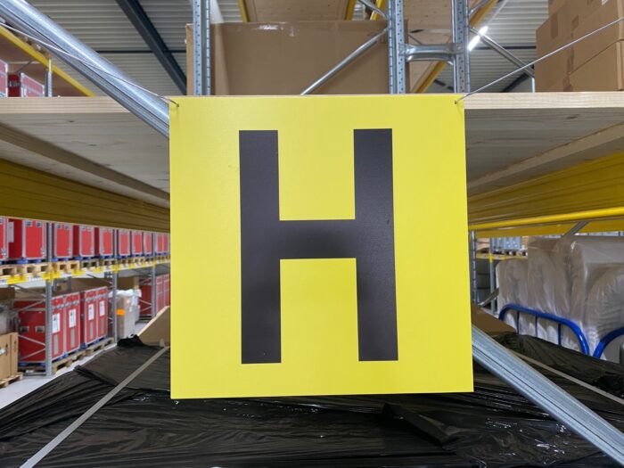 Locatiebord 400 x 400 mm - Afbeelding 2