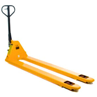 Pomp wagen met lange vorken